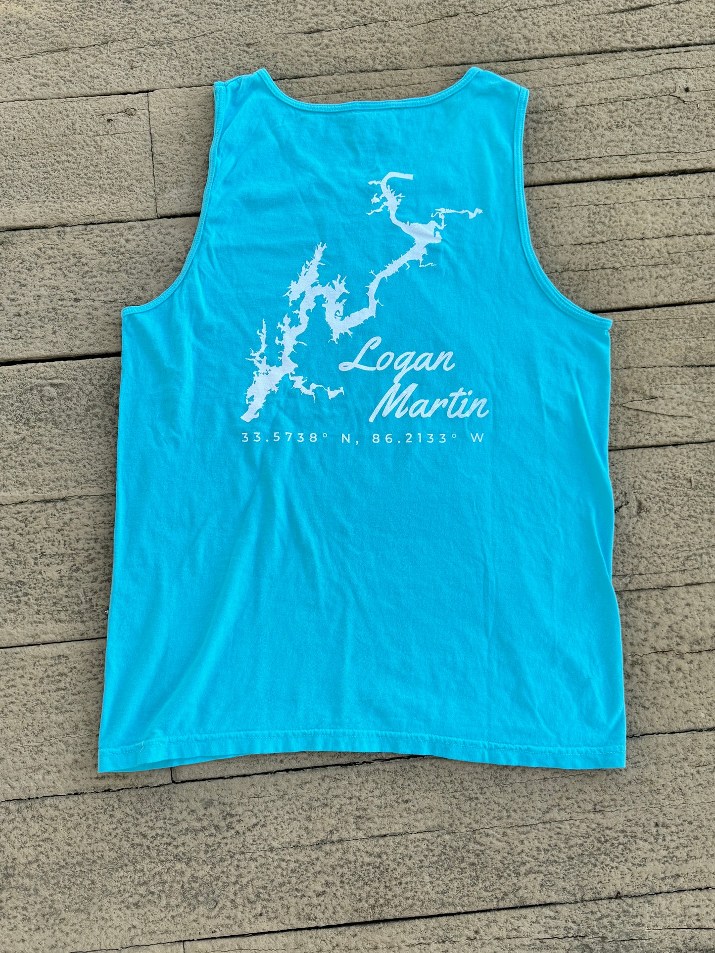 Lake Map Tank top