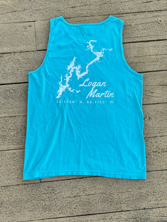 Lake Map Tank top