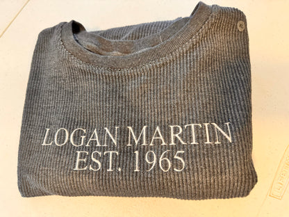 Logan Martin Corded Sweatshirt Preorder